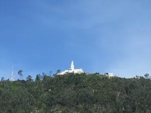 Cerro Montserrate, em Bogotá