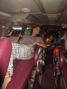 Laos - Luan Prabang - onibus pra hanoi