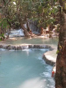 Laos - Luang Prabang - cachoeira Kuang Si (14)