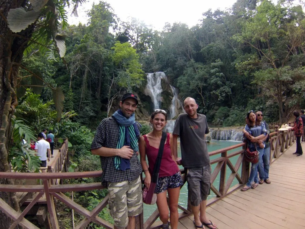 Laos – Luang Prabang – cachoeira Kuang Si