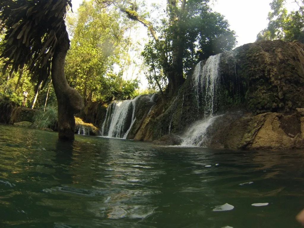 Laos – Luang Prabang – cachoeira Tad Sae
