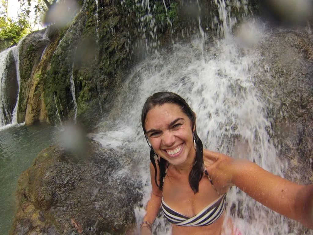 Laos – Luang Prabang – cachoeira Tad Sae