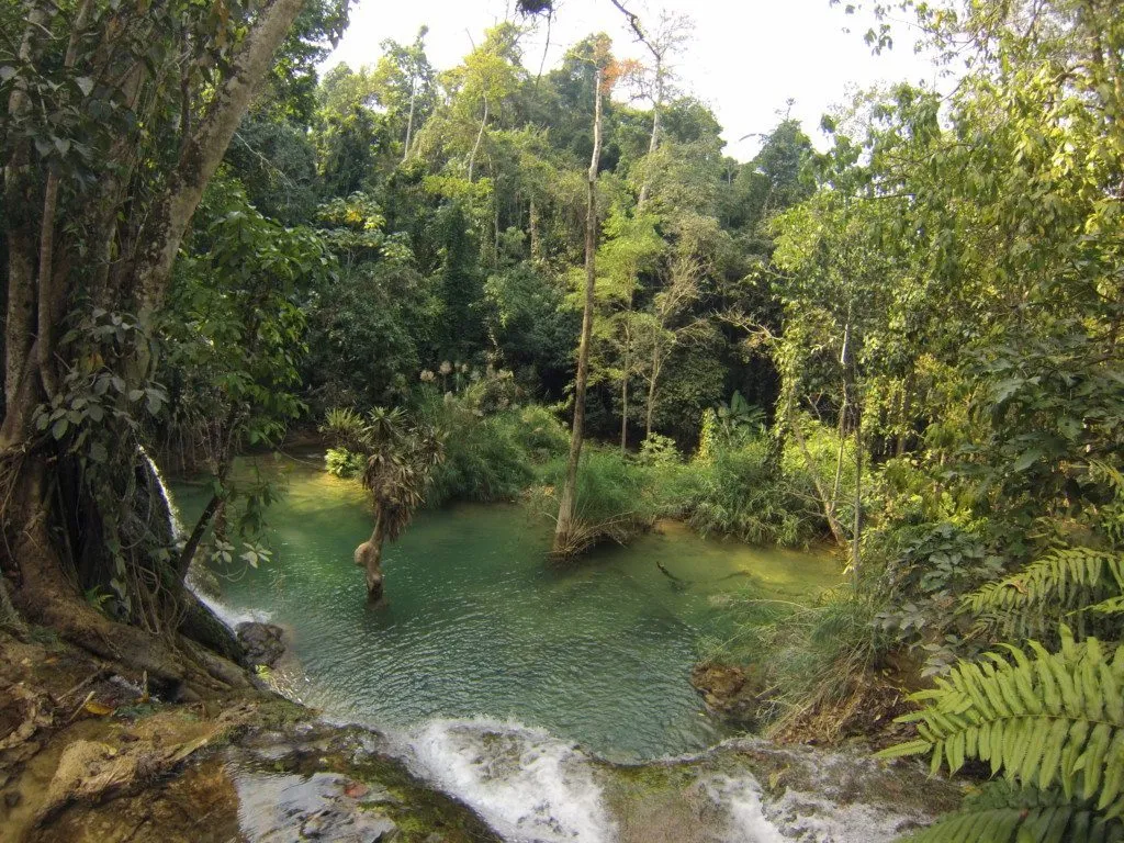 Laos – Luang Prabang – cachoeira Tad Sae