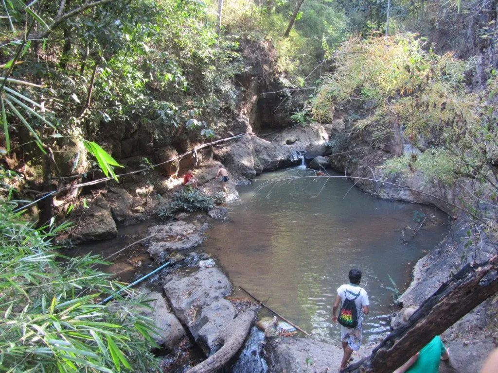 Tailândia – Pai – cachoeira Pam Bok (1)