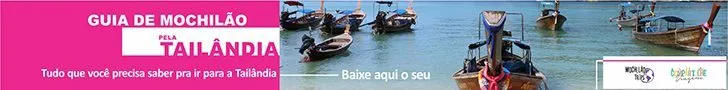Guia de Mochilão pela Tailândia - Banner 728x90px