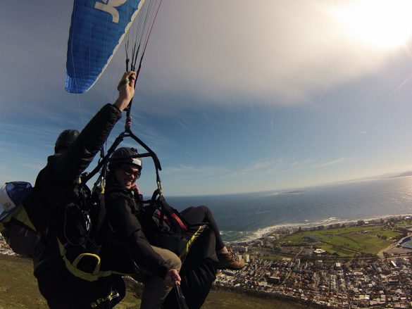 Africa do Sul – Cidade do Cabo – Paragliding