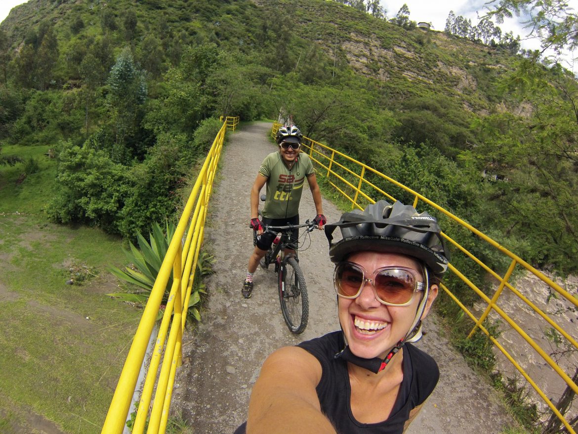 El Chaquiñan, rota de bicicletas, Quito