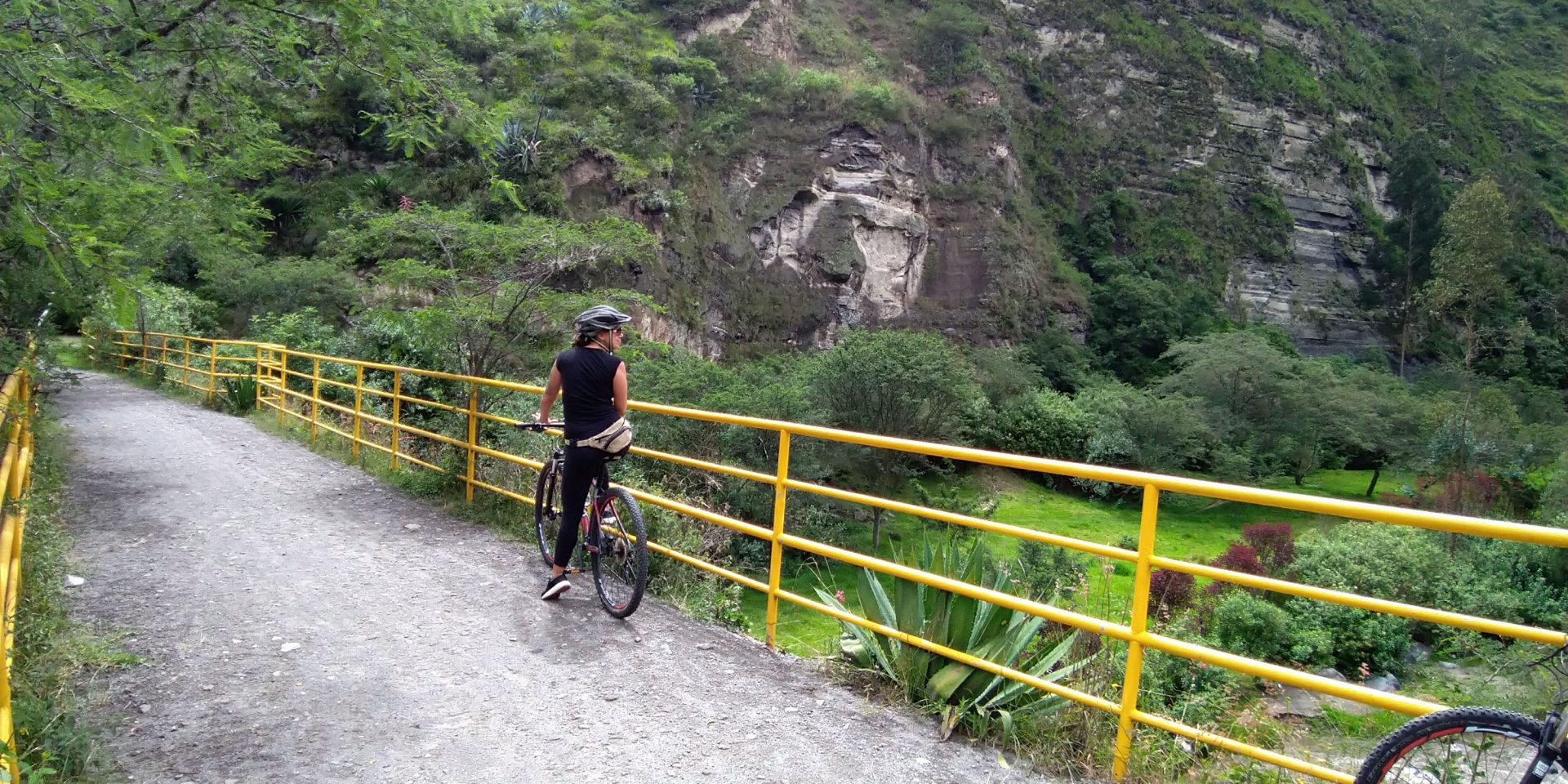 El Chaquiñan, rota de bicicletas, Quito El Chaquiñan, rota de bicicletas, Quito
