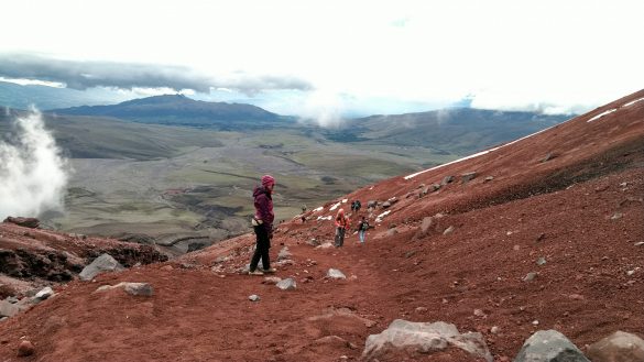 Vulcão Cotopaxi, no Equador Vulcão Cotopaxi, no Equador