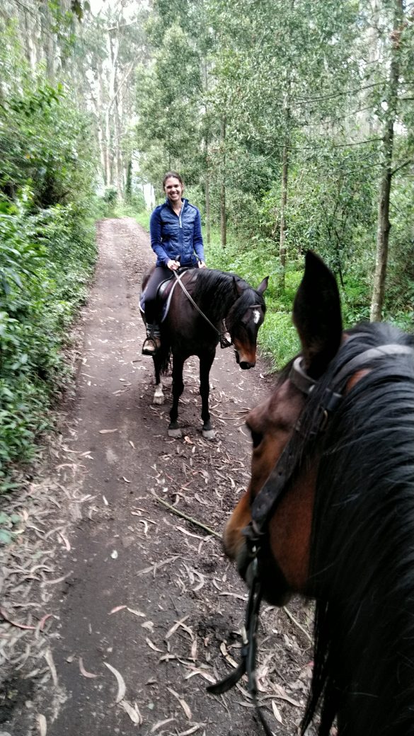 Cavalgada na Hosteria Papagayo, Quito, Equador